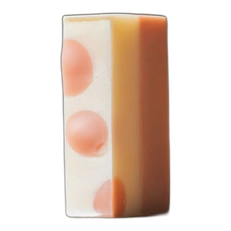 The Cold Process Peach Face Soap