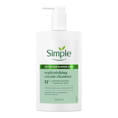 Simple Skincare Replenishing Face Cream Cleanser