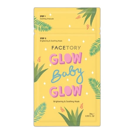 Facetory Glow Baby Glow 2-Step Sheet Mask