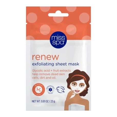 Miss Spa Renew Exfoliating Sheet Mask