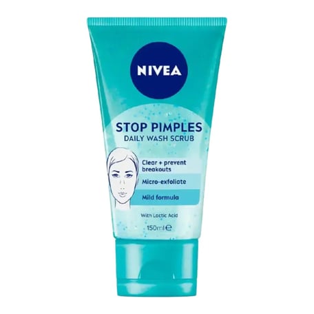 Nivea Stop Pimples Daily Wash Scrub