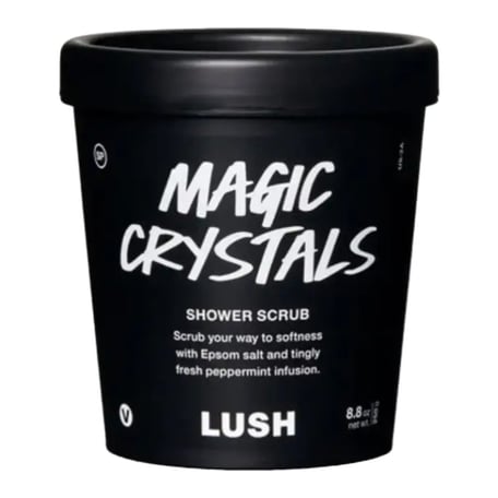 LUSH Magic Crystals Body Scrub