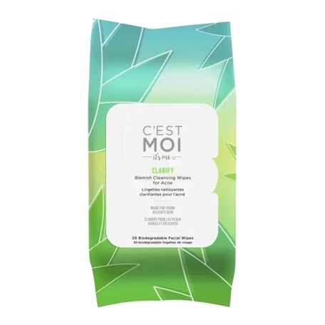 C’est Moi Clarify Blemish Cleansing Wipes for Acne
