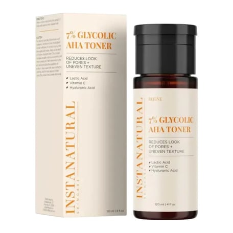 InstaNatural 7% Glycolic AHA Toner