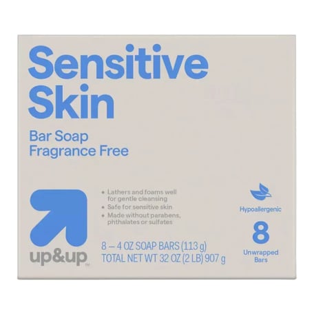 up&up Sensitive Skin Bar Soap