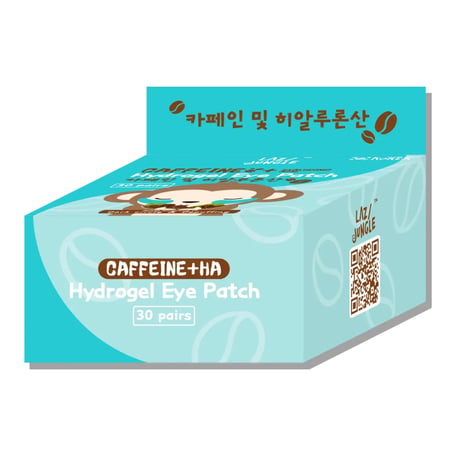 Lazy Jungle Caffeine + HA Hydrogel Eye Patch