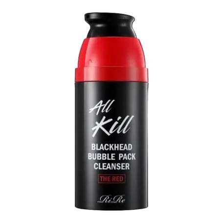 RiRe All Kill منظف قناع الفقاعات للرؤوس السوداء The Red