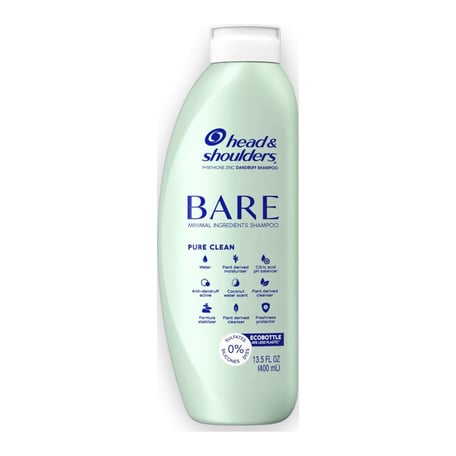 h&s Bare Pure Clean サルフェートフリー ダンドラフシャンプー