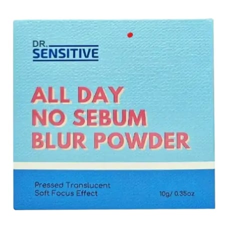 Dr. Sensitive All Day No Sebum Blur Pressed Powder
