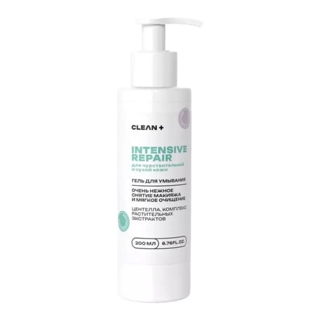 Clean+ Intensive Repair Gel Cleanser