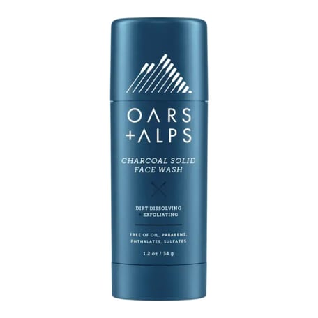 Oars + Alps Charcoal Solid Face Wash