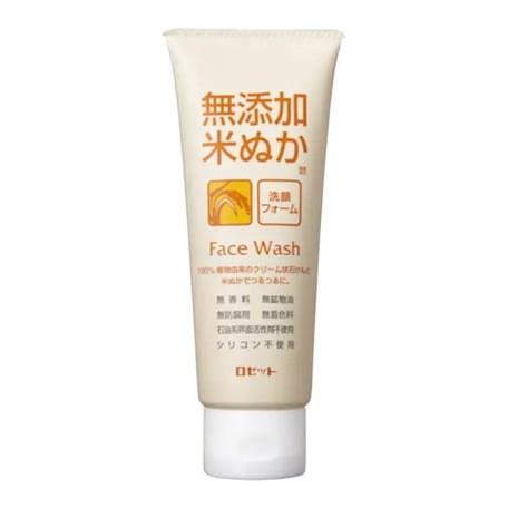 Rosette No-Additive Rice Bran Face Wash