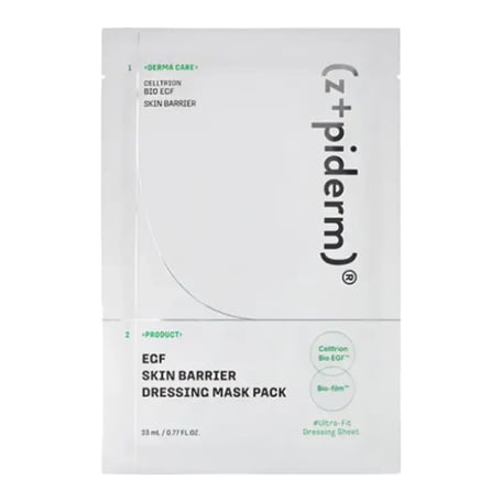 Z+Piderm EGF Skin Barrier Dressing Mask Pack