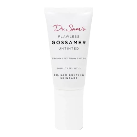 Dr Sam’s Flawless Gossamer Untinted SPF 50