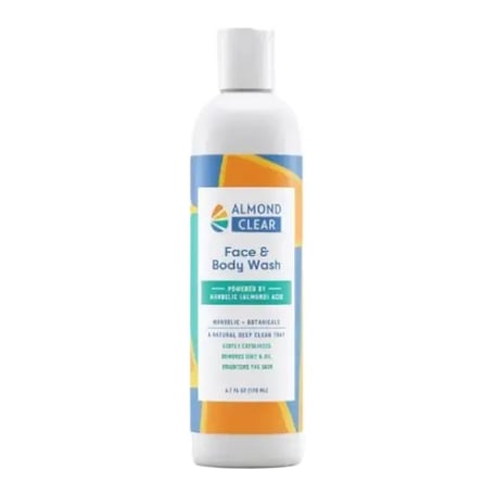 Almond Clear Face & Body Wash
