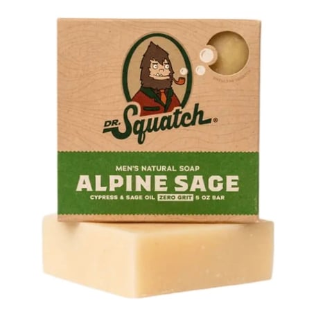Dr. Squatch Alpine Sage Bar Soap