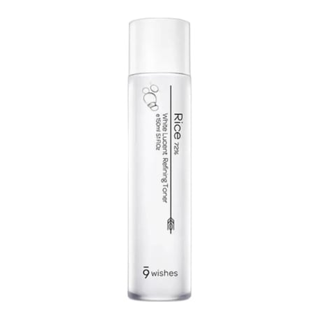 9wishes Rice 72% White Lucent Refining Toner