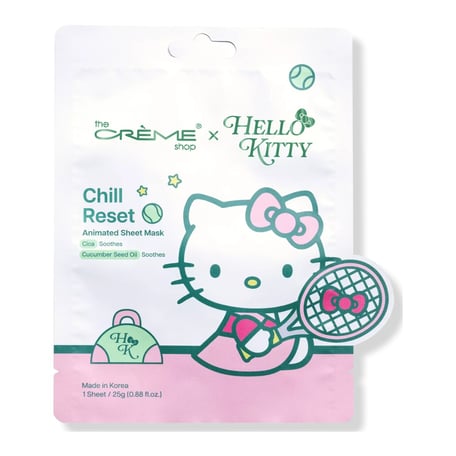 The Creme Shop Hello Kitty Chill Reset Animated Sheet Mask