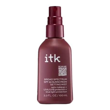 itk Broad Spectrum SPF 30 Sunscreen Setting Mist
