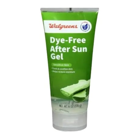 Walgreens Dye-Free After Sun Gel