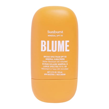 Blume Sunburst Mineral SPF 50 Sunscreen