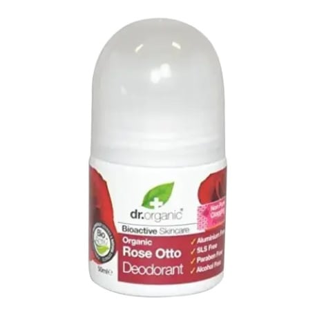 Dr. Organic مزيل تعرّق Rose Otto