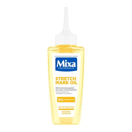 Mixa زيت علامات التمدد
