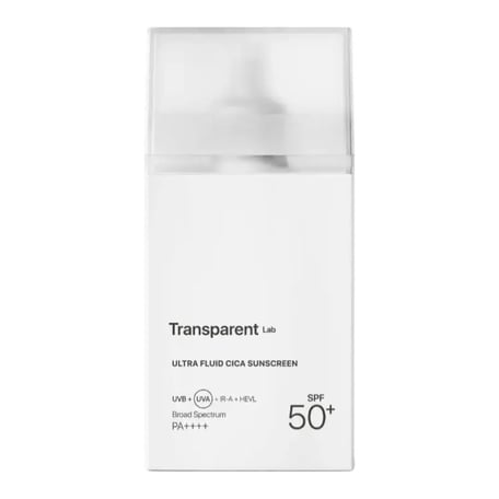 トランスペアレントラボ ウルトラ フルイド シカ サンスクリーン SPF 50+