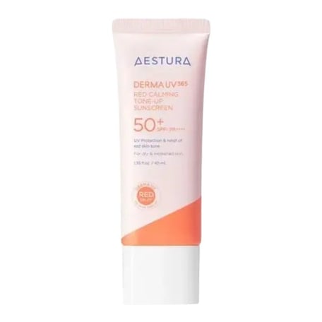 AESTURA ダーマ UV 365 レッドカーミング トーンアップ サンスクリーン SPF 50+ PA++++