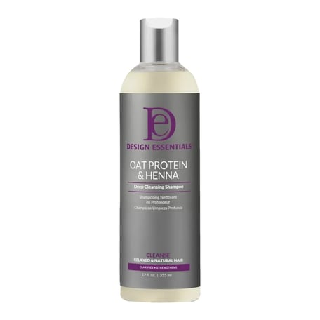 Design Essentials Oat Protein & Henna Deep Cleansing Shampoo