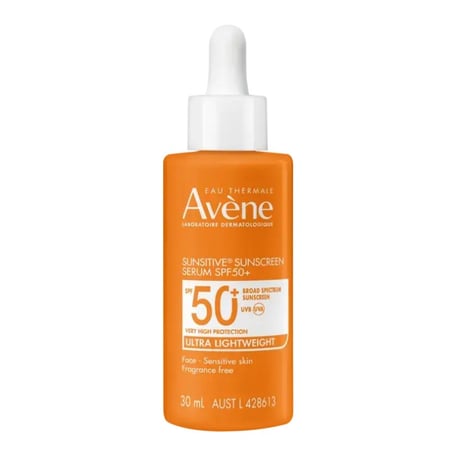 Avène Sunsitive Sunscreen Serum SPF 50+