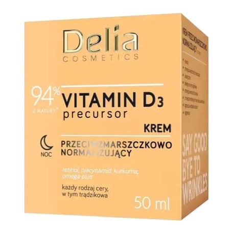 Delia Cosmetics Vitamin D3 Precursor Night Cream