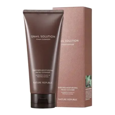 Nature Republic Snail Solution Foam Cleanser