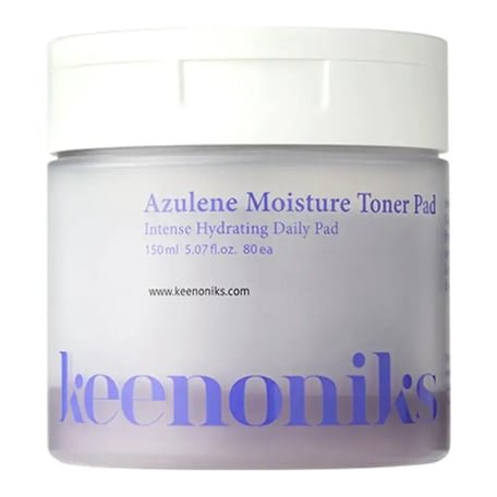Keenoniks Azulene Moisture Toner Pad