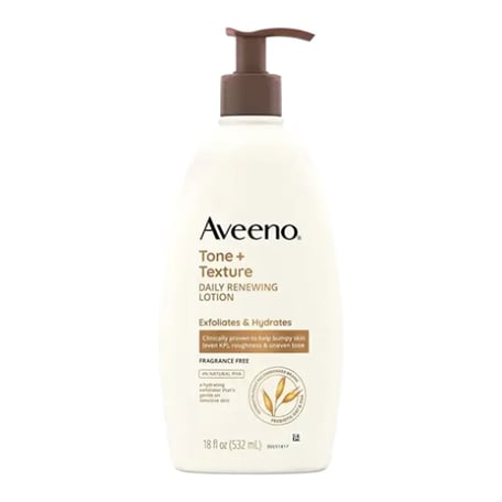 Aveeno Tone + Texture Renewing Lotion for Sensitive Skin