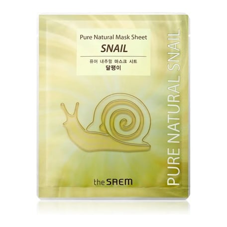 The Saem Pure Natural Snail Mask Sheet