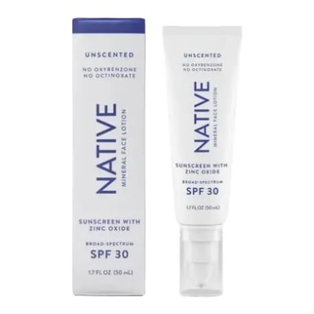 Native Mineral Face Sunscreen SPF 30
