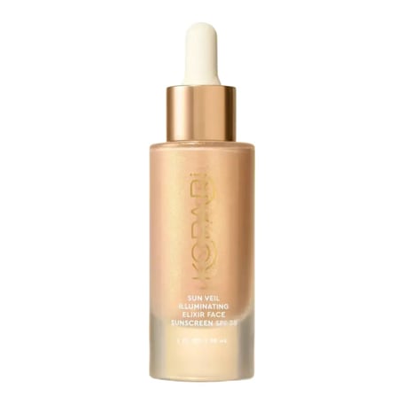 Kopari Sun Veil Illuminating Elixir Face Sunscreen SPF 38