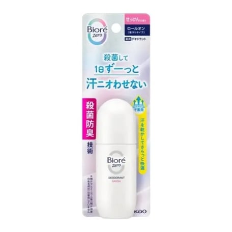 Biore Zero Deodorant Roll-On