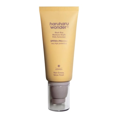 ハルハルワンダー ブラックライス モイスチャー エアリーフィット サンスクリーン SPF50+ PA++++