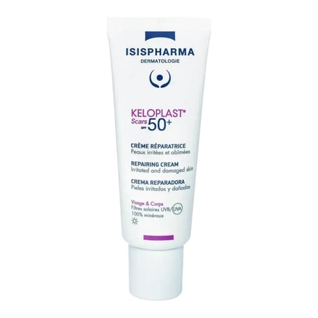 Isispharma ケロプラスト スカーズ SPF50+ リペアリング クリーム