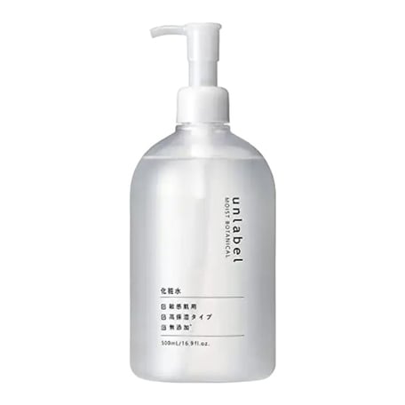 unlabel Moist Botanical Lotion Toner