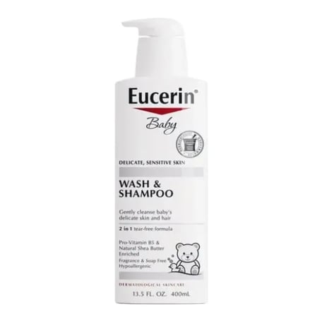 Eucerin Baby Wash And Shampoo