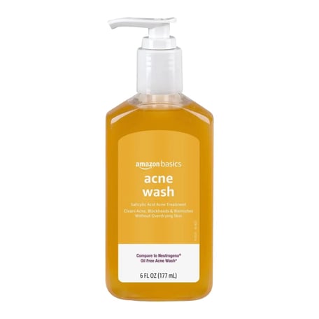 Amazon Basics Salicylic Acid Acne Wash