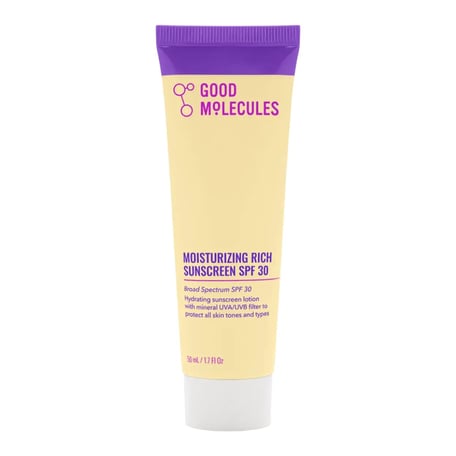 Good Molecules Moisturizing Rich Sunscreen SPF 30