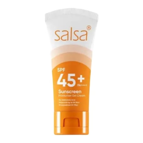 Salsa Cosmetics Sunscreen Moisturizer SPF 45+ Pa++++