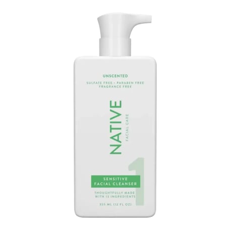Native غسول للوجه للبشرة الحساسة