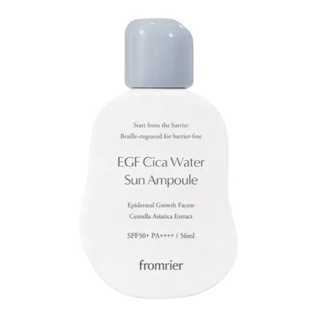 프롬리에 EGF 시카 워터 선 앰플 SPF50+