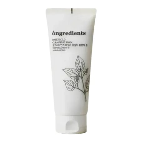 ongredients Daily Mild Cleansing Foam