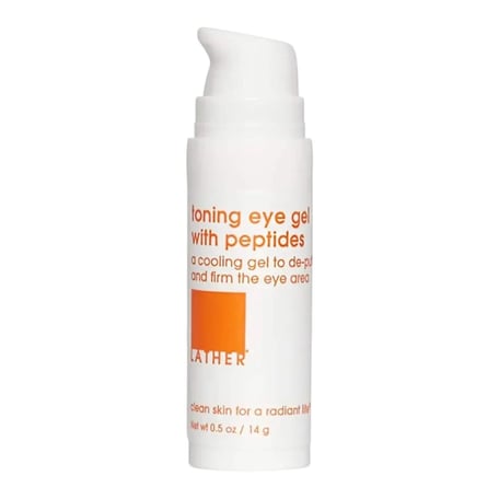Lather Toning Eye Gel with Peptides